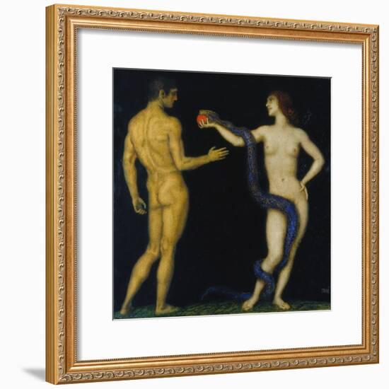 Adam und Eva-Franz von Stuck-Framed Giclee Print