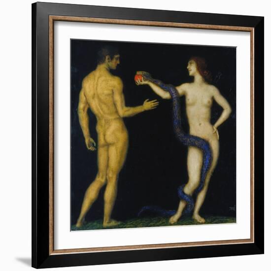 Adam und Eva-Franz von Stuck-Framed Giclee Print