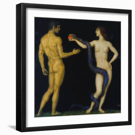 Adam und Eva-Franz von Stuck-Framed Giclee Print