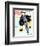 Adam West as Superhero Batman, March 11, 1966-Yale Joel-Framed Photographic Print