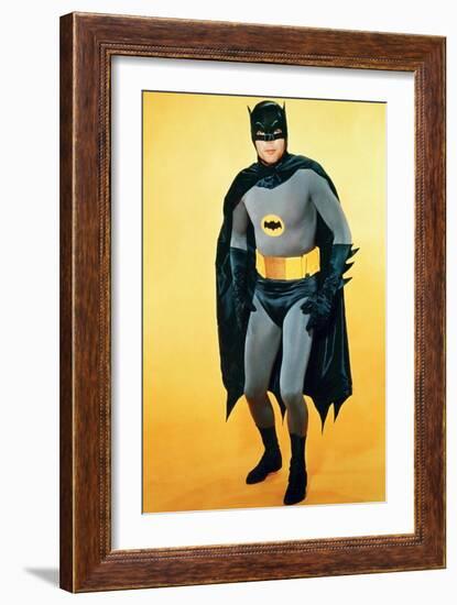 Adam West - Batman-null-Framed Art Print