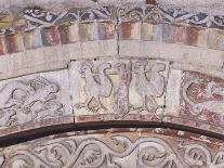 Relief Decorated Archvolt with Imaginary Animals, 1225-Adamino Di San Giorgio-Framed Photographic Print