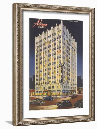 Adams Hotel, Tulsa-null-Framed Art Print