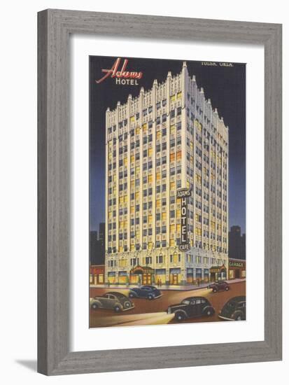 Adams Hotel, Tulsa-null-Framed Art Print