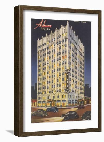 Adams Hotel, Tulsa-null-Framed Art Print