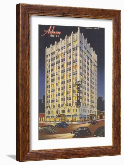 Adams Hotel, Tulsa-null-Framed Art Print