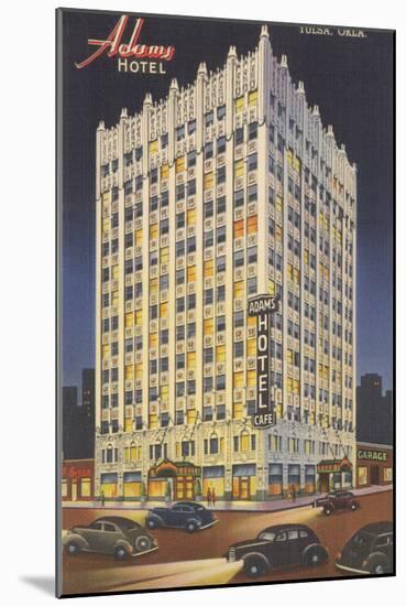 Adams Hotel, Tulsa-null-Mounted Art Print