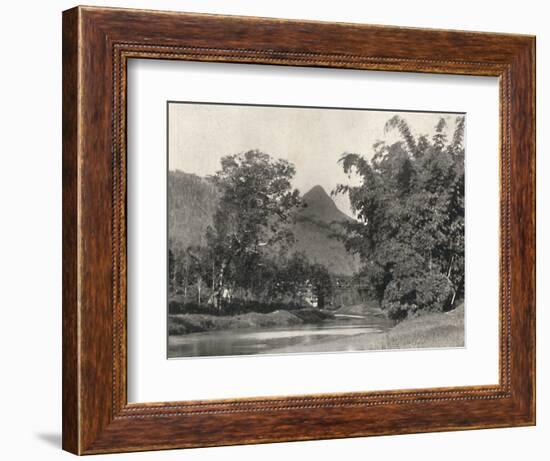 'Adamspik von Gegend Maskeliya', 1926-Unknown-Framed Photographic Print