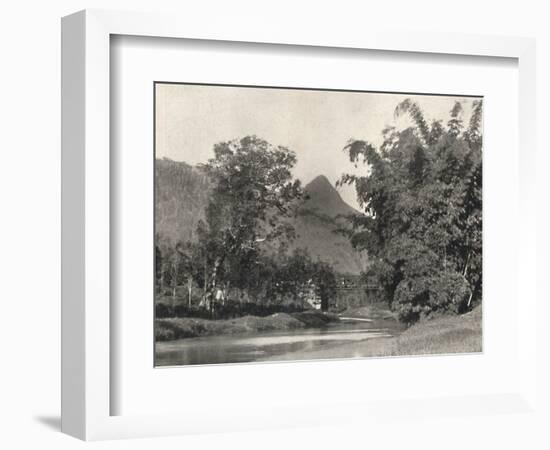 'Adamspik von Gegend Maskeliya', 1926-Unknown-Framed Photographic Print