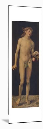 'Adan', (Adam), 1507, (c1934)-Albrecht Durer-Mounted Giclee Print