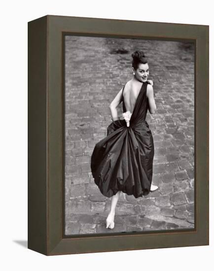 Add a Pearl Week Paris Collection-Loomis Dean-Framed Premier Image Canvas