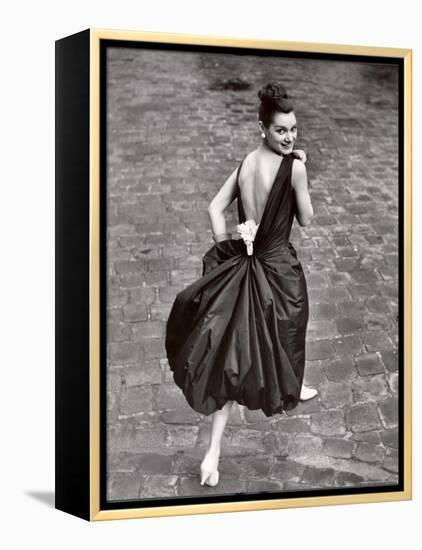 Add a Pearl Week Paris Collection-Loomis Dean-Framed Premier Image Canvas