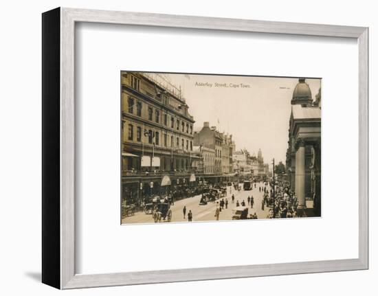 'Adderley Street, Cape Town', c1900-Unknown-Framed Photographic Print