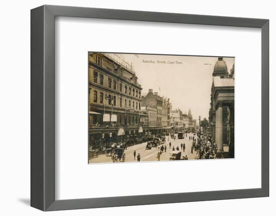 'Adderley Street, Cape Town', c1900-Unknown-Framed Photographic Print