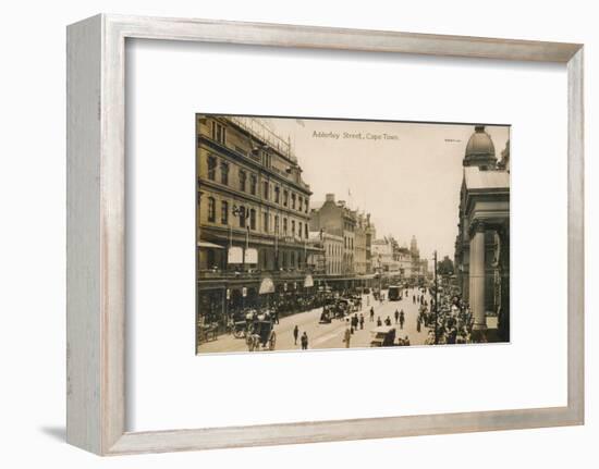 'Adderley Street, Cape Town', c1900-Unknown-Framed Photographic Print