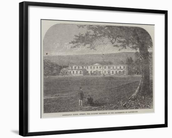 Addington House, Surrey, the Country Residence of the Archbishops of Canterbury-null-Framed Giclee Print
