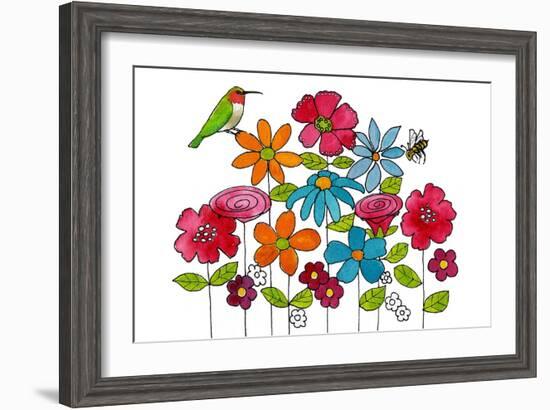 Addison's Garden-Blenda Tyvoll-Framed Giclee Print