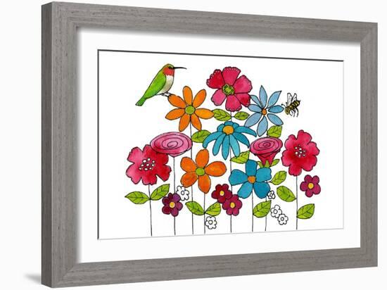 Addison's Garden-Blenda Tyvoll-Framed Giclee Print