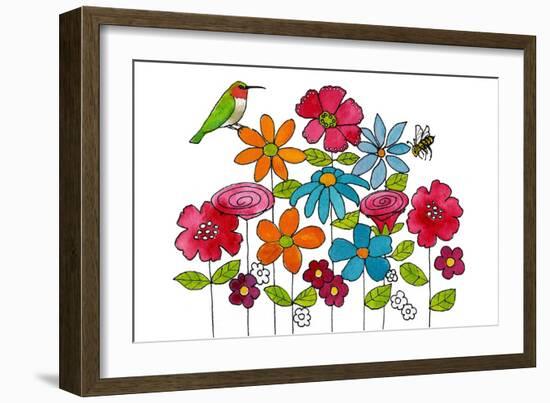 Addison's Garden-Blenda Tyvoll-Framed Giclee Print