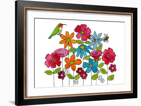 Addison's Garden-Blenda Tyvoll-Framed Giclee Print