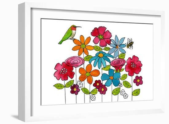 Addison's Garden-Blenda Tyvoll-Framed Giclee Print