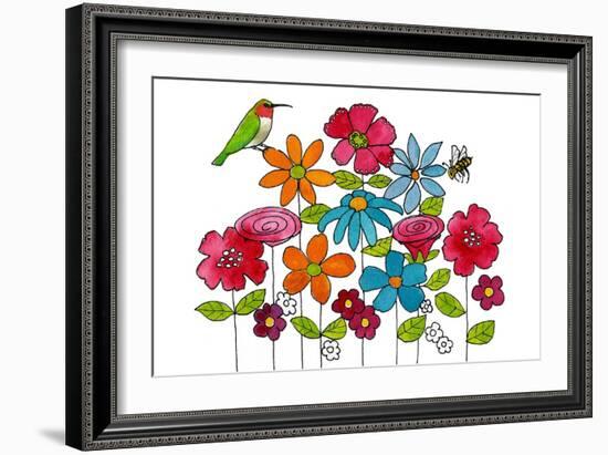 Addison's Garden-Blenda Tyvoll-Framed Giclee Print