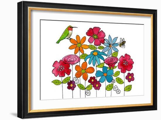 Addison's Garden-Blenda Tyvoll-Framed Giclee Print