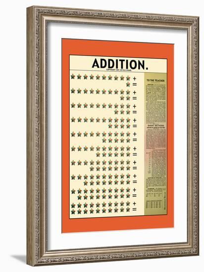 Addition-null-Framed Art Print