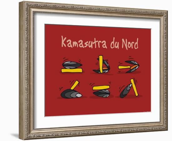 Adé l'chicon - Kamasutra du nord-Sylvain Bichicchi-Framed Art Print