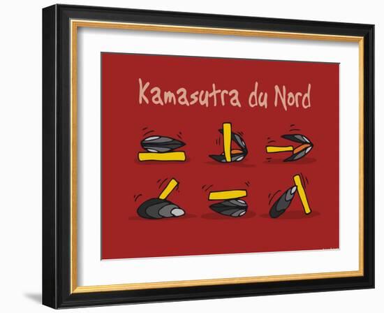 Adé l'chicon - Kamasutra du nord-Sylvain Bichicchi-Framed Art Print