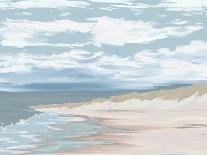 Sand On The Beach-Adebowale-Art Print
