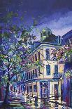 New Orleans Courtyard-ADEL-Mounted Giclee Print