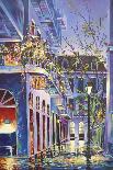 New Orleans Courtyard-ADEL-Mounted Giclee Print