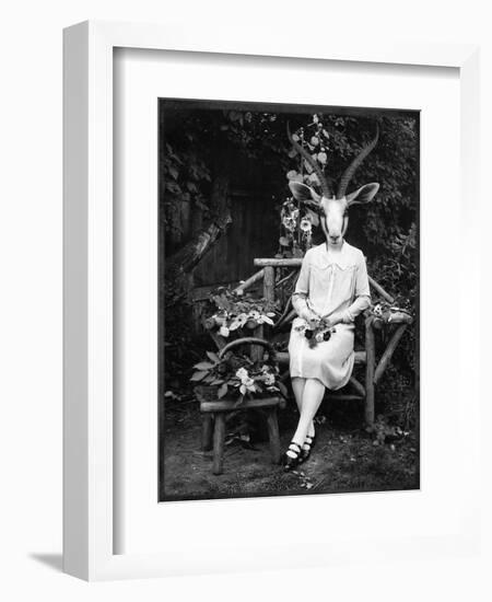 Adelaide Gazelling--Framed Art Print