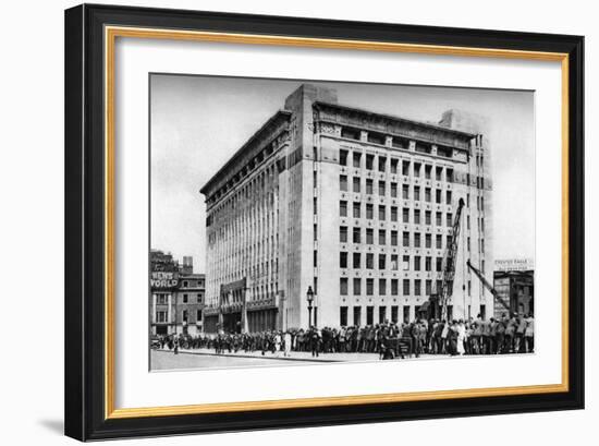 Adelaide House, London, 1926-1927-McLeish-Framed Giclee Print