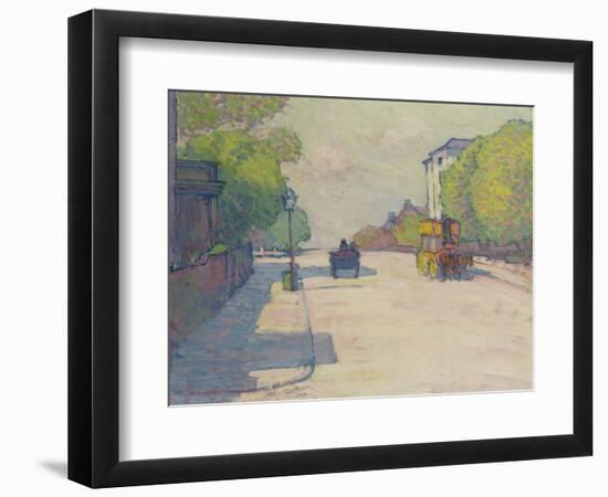 Adelaide Road in Sunlight, 1910-Robert Polhill Bevan-Framed Giclee Print