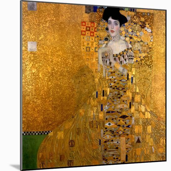 Adele Bloch-Bauer I, 1907-Gustav Klimt-Mounted Premium Giclee Print