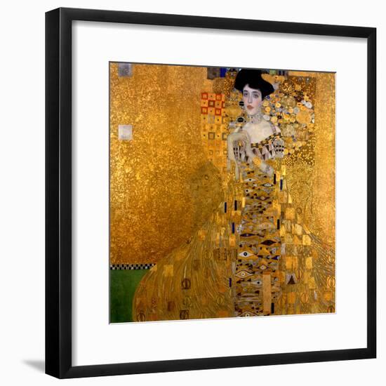 Adele Bloch-Bauer I, 1907-Gustav Klimt-Framed Giclee Print