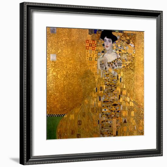 Adele Bloch-Bauer I, 1907-Gustav Klimt-Framed Giclee Print