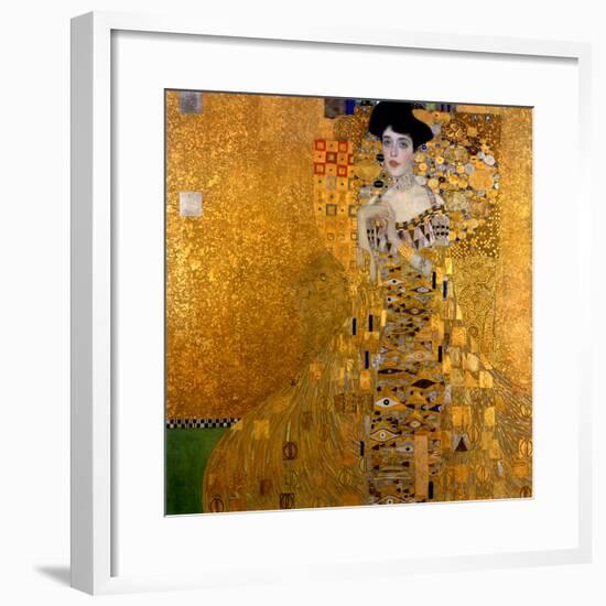 Adele Bloch-Bauer I, 1907-Gustav Klimt-Framed Giclee Print