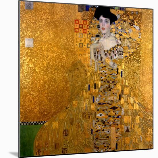 Adele Bloch-Bauer I, 1907-Gustav Klimt-Mounted Giclee Print