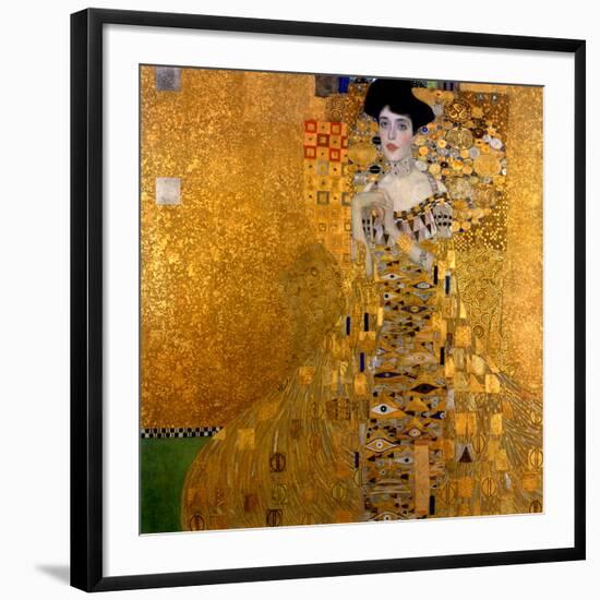 Adele Bloch-Bauer I, 1907-Gustav Klimt-Framed Giclee Print