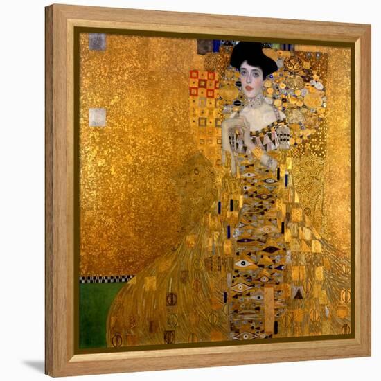 Adele Bloch-Bauer I, 1907-Gustav Klimt-Framed Premier Image Canvas