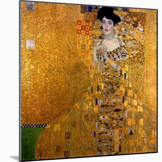 Adele Bloch-Bauer I, 1907-Gustav Klimt-Mounted Giclee Print