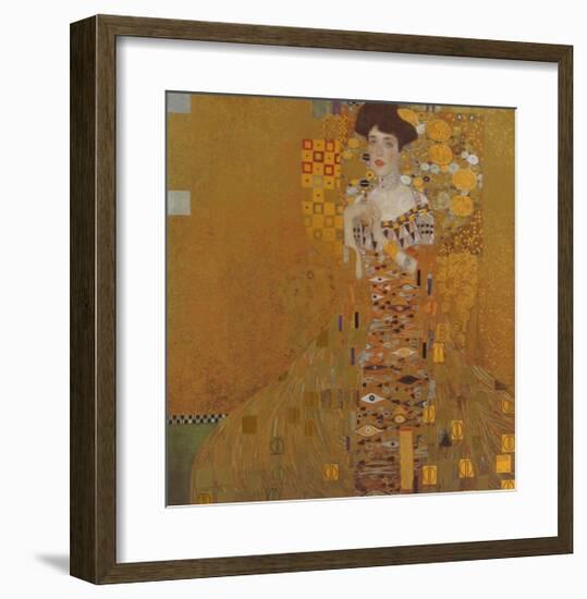 Adele Bloch-Bauer I-Gustav Klimt-Framed Art Print