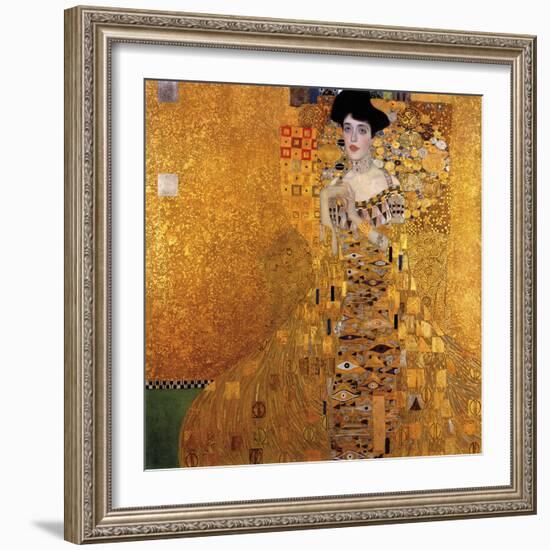 Adele Bloch-Bauer I-Gustav Klimt-Framed Giclee Print