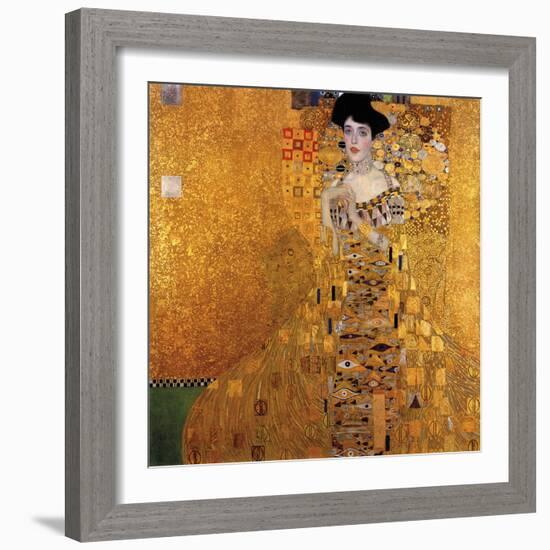 Adele Bloch-Bauer I-Gustav Klimt-Framed Giclee Print