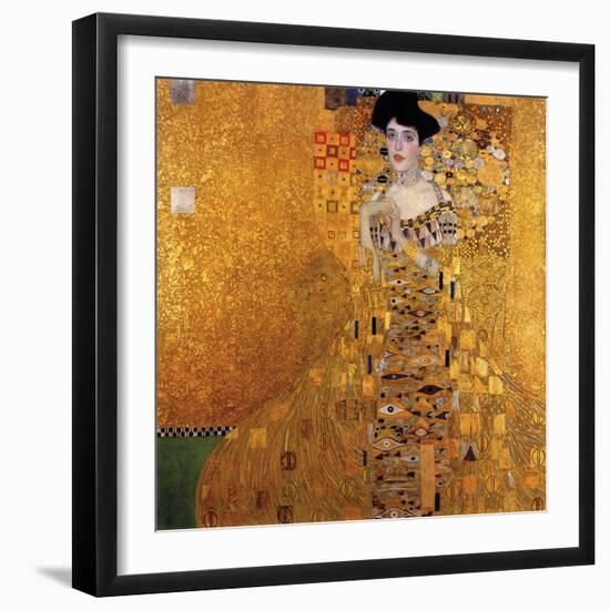 Adele Bloch-Bauer I-Gustav Klimt-Framed Giclee Print