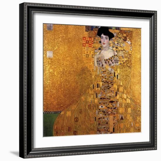 Adele Bloch-Bauer I-Gustav Klimt-Framed Giclee Print