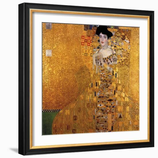 Adele Bloch-Bauer I-Gustav Klimt-Framed Giclee Print